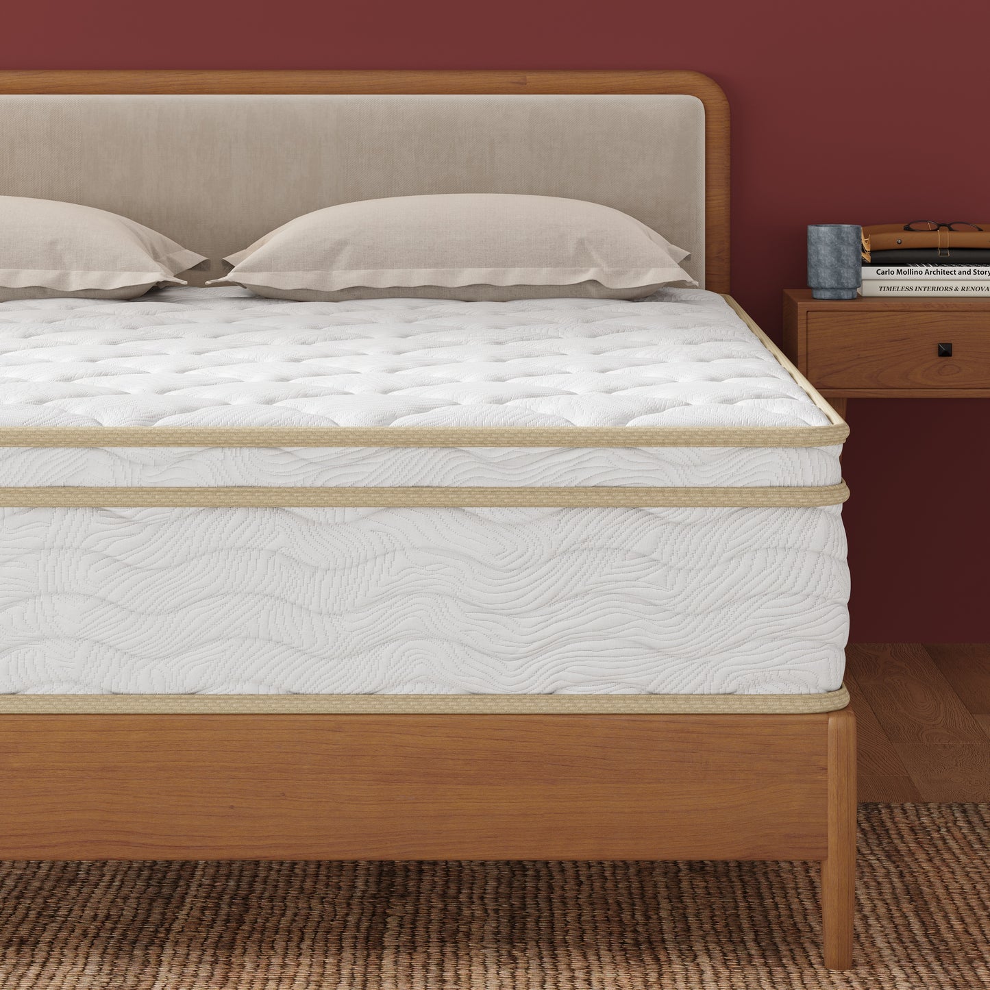 12 Inch Full Size Hybrid Mattress image 4