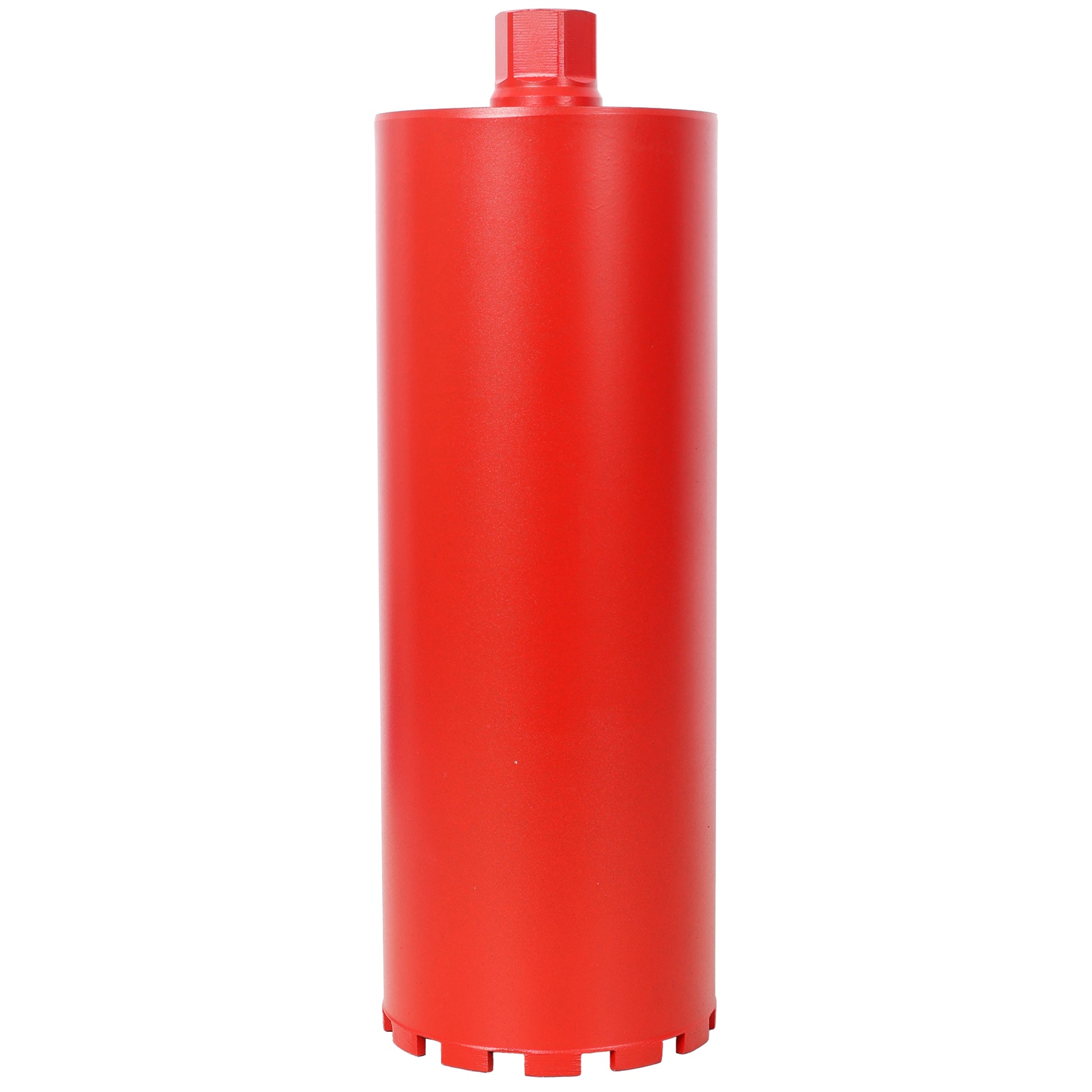 6 Inch Diamond Core Drill Bits,1-1/4"-7 Thread Diamond Core Bit for Cured Concrete with Rebar, Hard Masonry, Brick Block, Stucco, Stone,Flat image 1