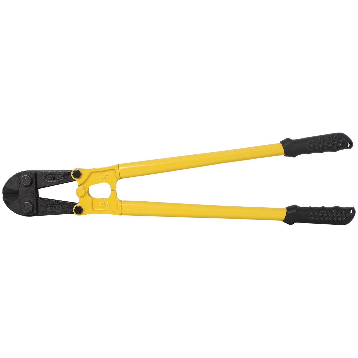 24" Heavy-Duty Medium Bolt Cutter for Fence, Steel Wire, Chain, Screws, Rivets & Medium Padlocks, Ergonomic Soft Rubber Grip Handle image 4