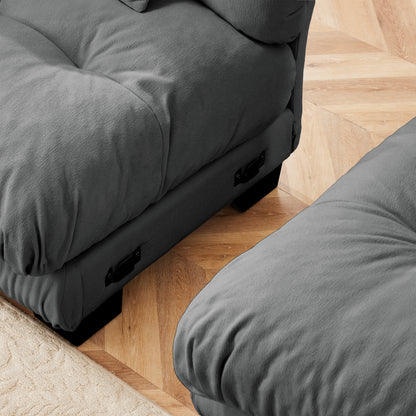 27 Sofa RSF W/2 pillows - Gray image 7