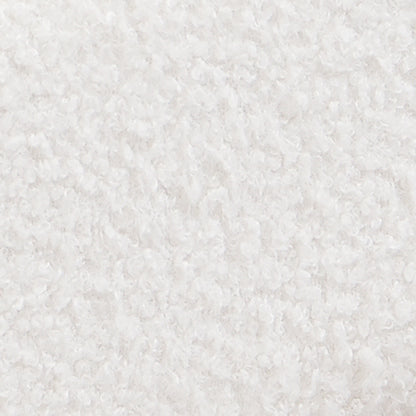 White Boucle Floating Bed with Light,King image 9