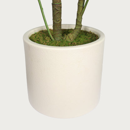 30'' Artificial Monstera Deliciosa Plant with White Pot, 2 pcs / set image 12