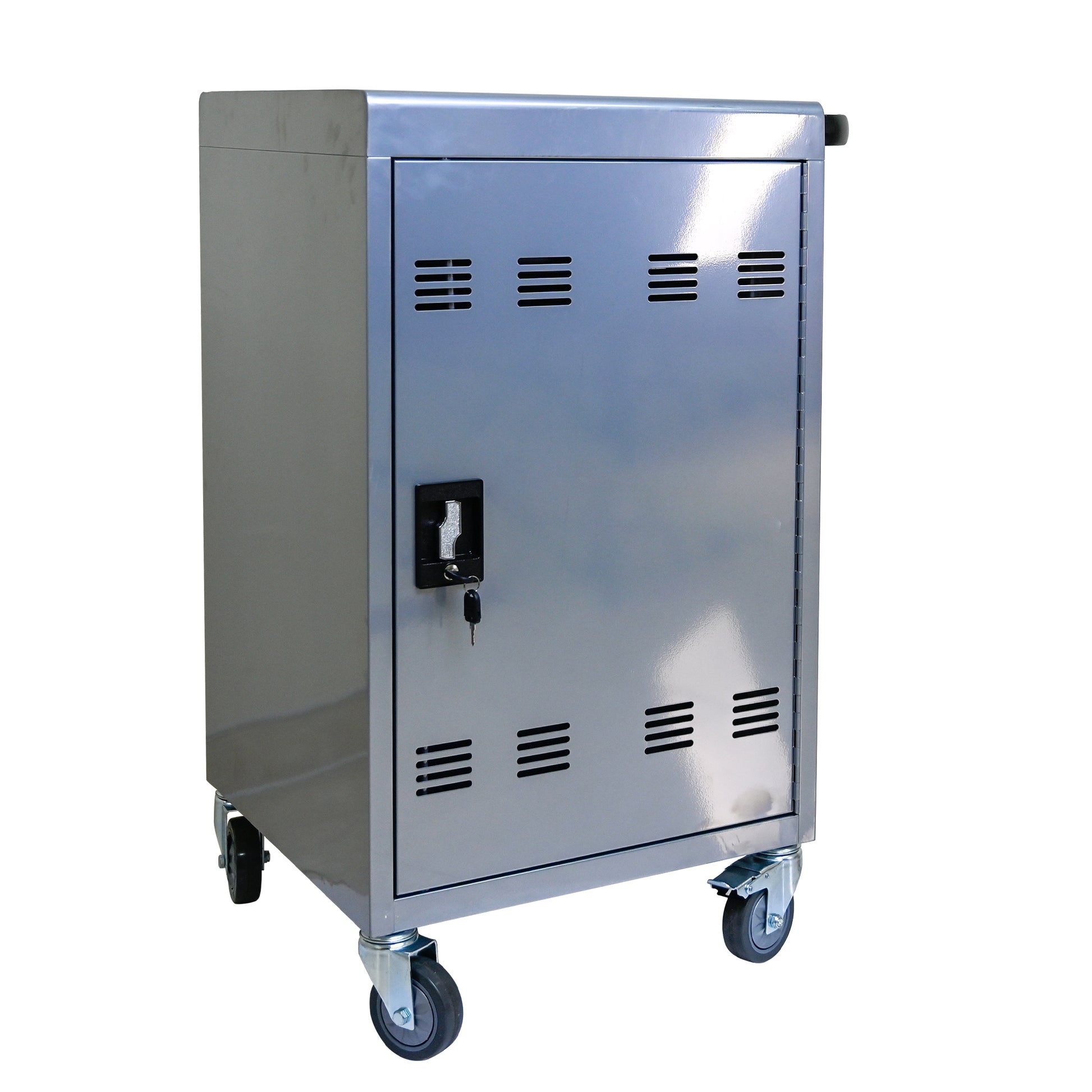 Mobile Charging Cart and Cabinet for Tablets Laptops 35-Device (B30PLUS)-Silver image 5