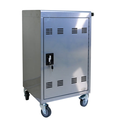 Mobile Charging Cart and Cabinet for Tablets Laptops 35-Device (B30PLUS)-Silver image 5