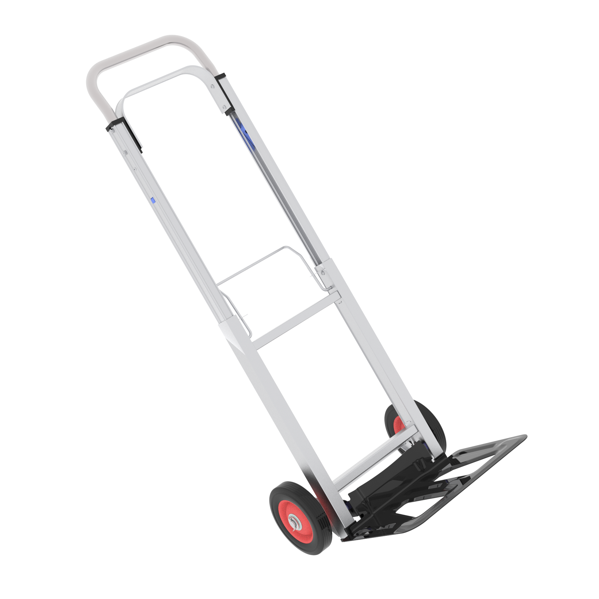 Folding Hand Truck Heavy Duty Foldable Dolly Cart with Wheels, Aluminum Collapsible Hand Cart Portable with Telescoping Handle image 7