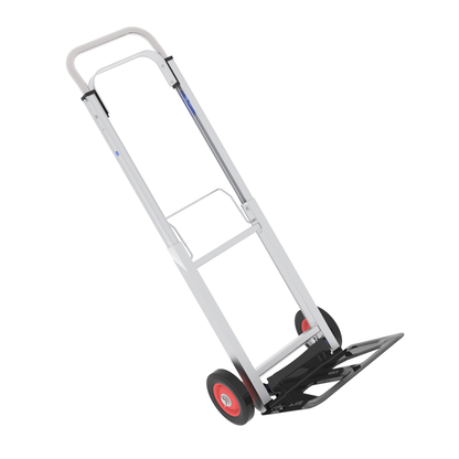 Folding Hand Truck Heavy Duty Foldable Dolly Cart with Wheels, Aluminum Collapsible Hand Cart Portable with Telescoping Handle image 7