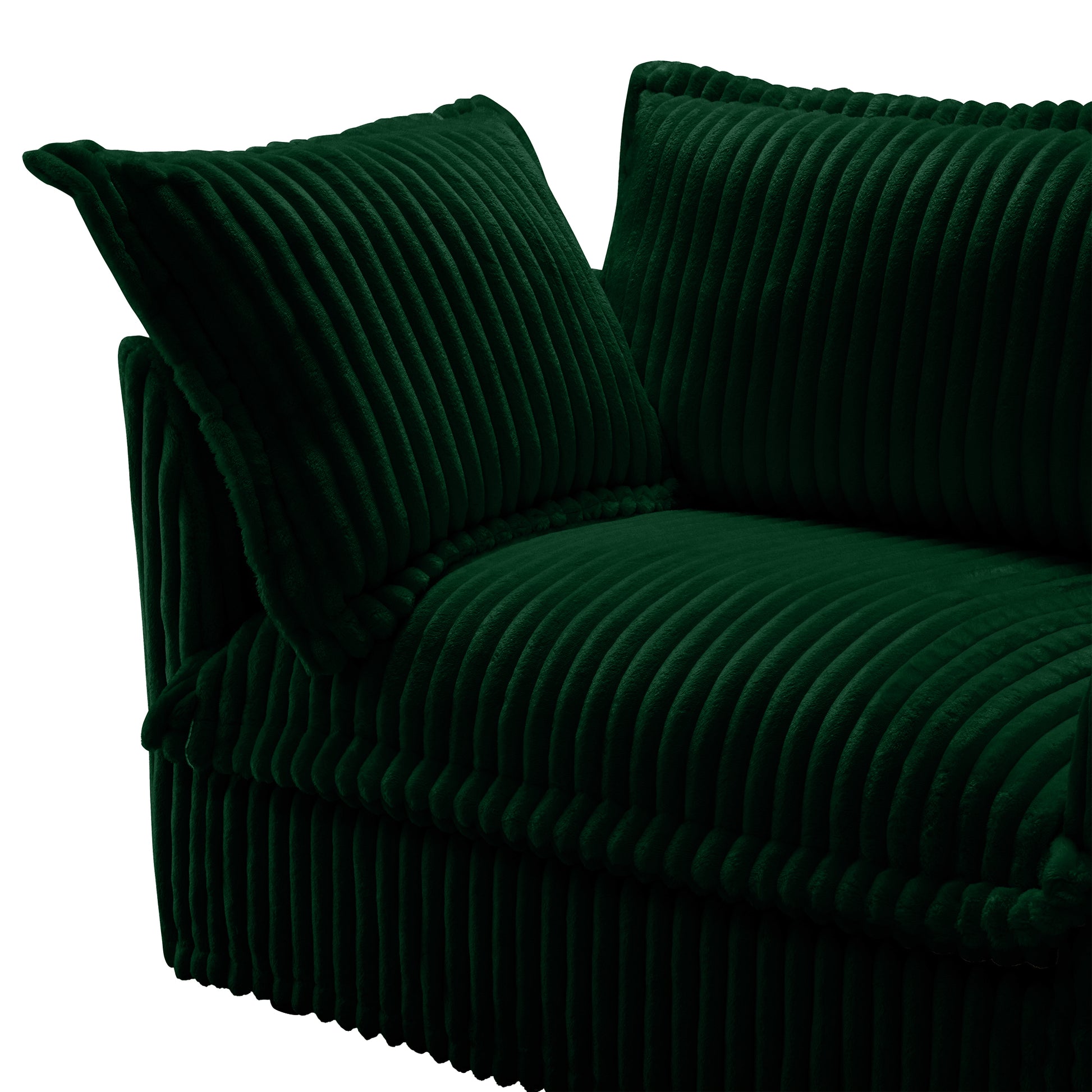 Koala Sofa LSF W/1 Pillow -Green image 2