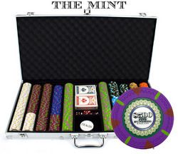 750Ct Custom Claysmith Gaming 'The Mint' in Aluminum Case image 1