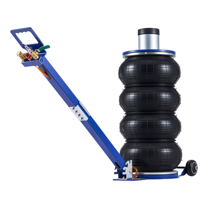 Air Jack, 6 Ton/13227 lbs Airbag Jack, Lift Up to 26.5 inch with Heightened Column, Adjustable Handle & Thick Rubber Pad, 2-5 s Fast Lifting Pneumatic for Car, SUV, Pickup Truck Repair, Garage image 3