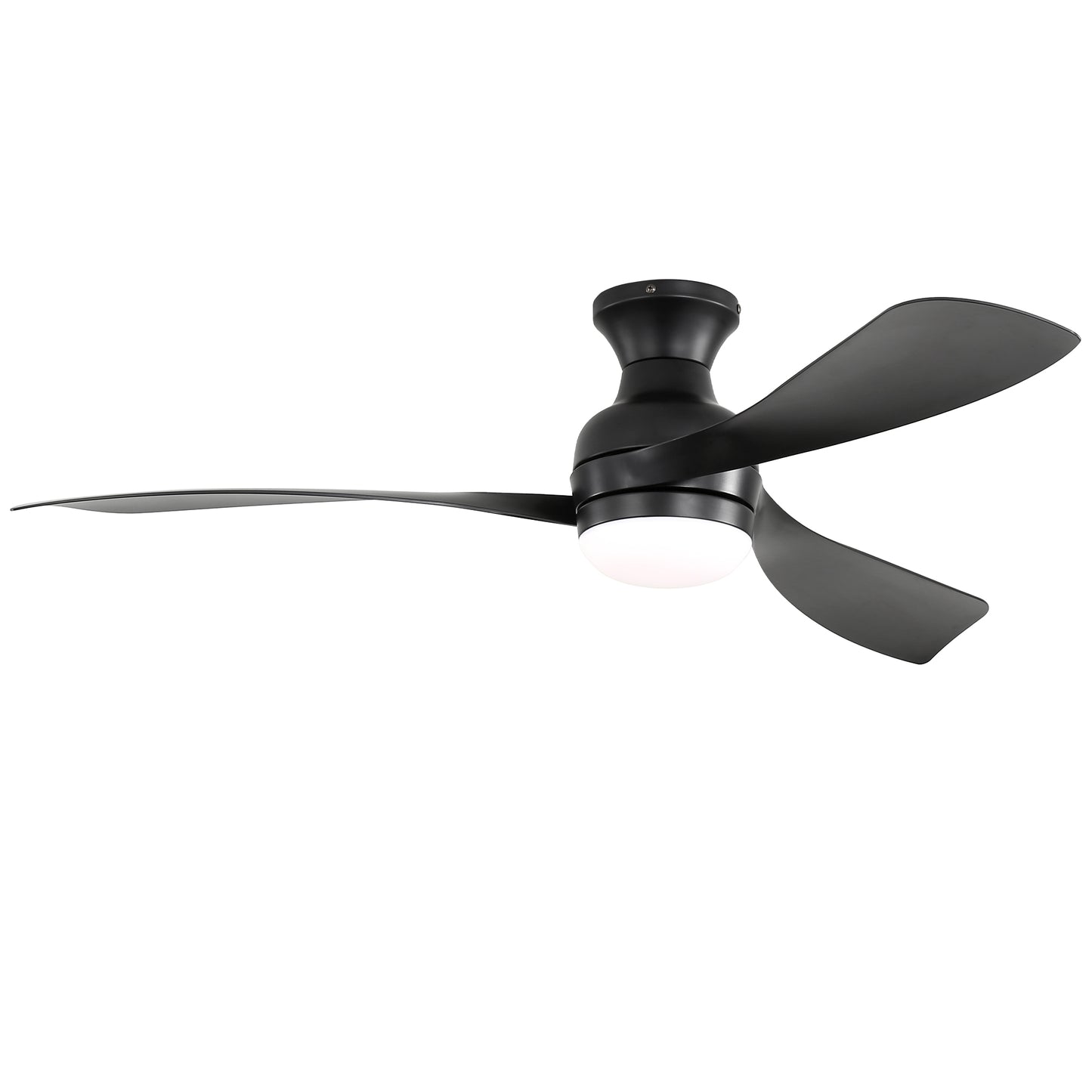 52" Ceiling Fan with Lights, Dimmable LED, Reversible DC Motor, Light Memory, for Bedroom, Living Room, Kitchen image 2