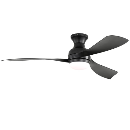 52" Ceiling Fan with Lights, Dimmable LED, Reversible DC Motor, Light Memory, for Bedroom, Living Room, Kitchen image 2
