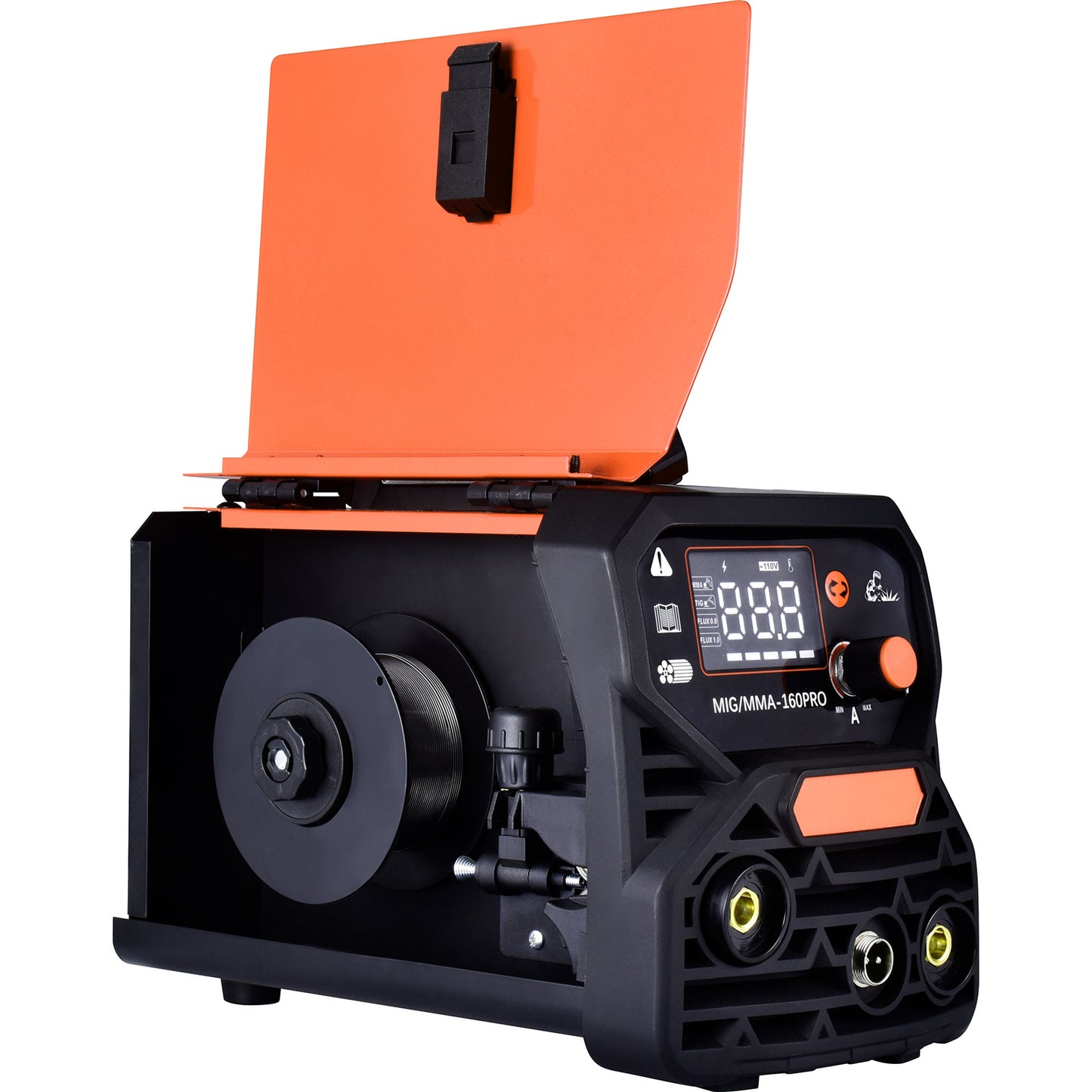 Dual Voltage 4-in-1 Welding Machine, MMA/MIG-160 Pro Portable Inverter Welder Multifunctional Electric Welders image 6