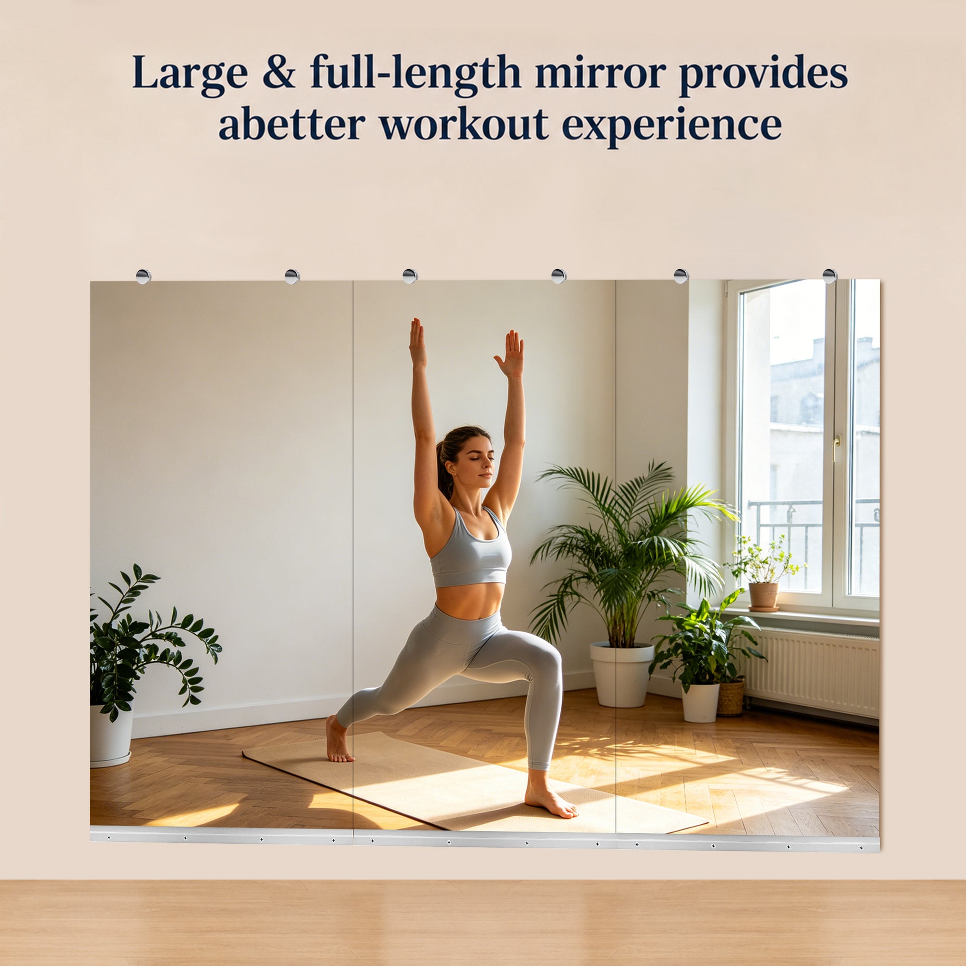 GYM MIRROR 24X48 INCH -3pcs image 12