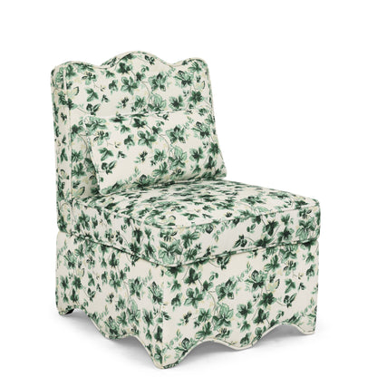 Flannel single dining chair with soft seat cushion and backrest, no armrests, matching pillow can be used as waist cushion, this dining chair can be used in the living room - GREEN image 7