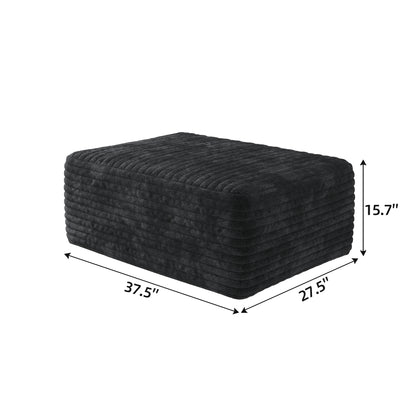Ottoman in small apartment setting