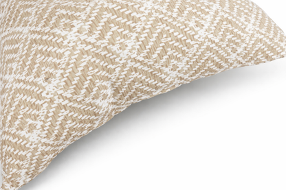 (same as W419P449832)2 Pack Outdoor Throw Pillows, Waterproof & Fade-Resistant Patio Cushions for Garden, Porch, Poolside Furniture - Soft & Comfortable Decorative (18x18 Inch, RHOMBUSBEIGE Fabrics) image 9