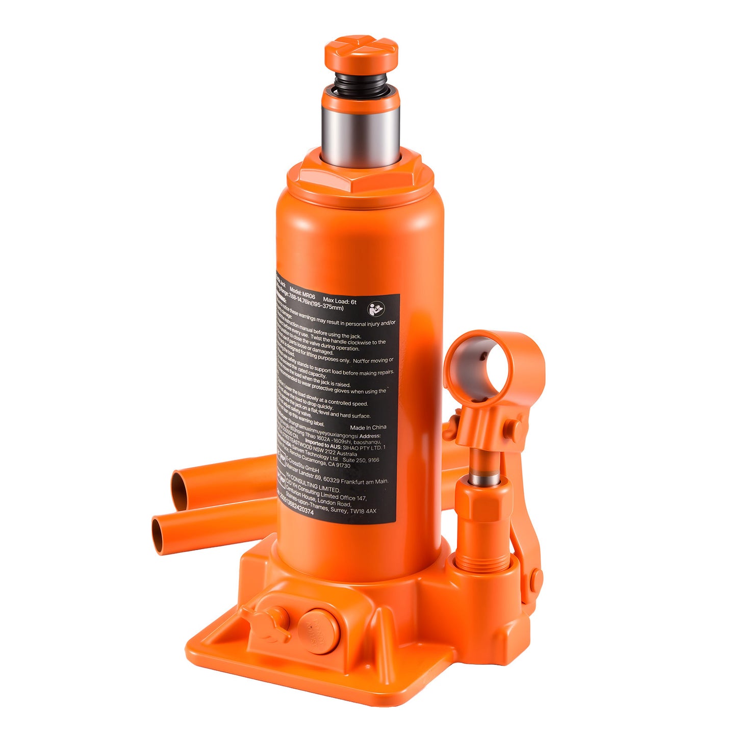 Hydraulic Bottle Jack High Lift Jack 6 Ton (13227.6 lbs) Car Auto Repair image 1