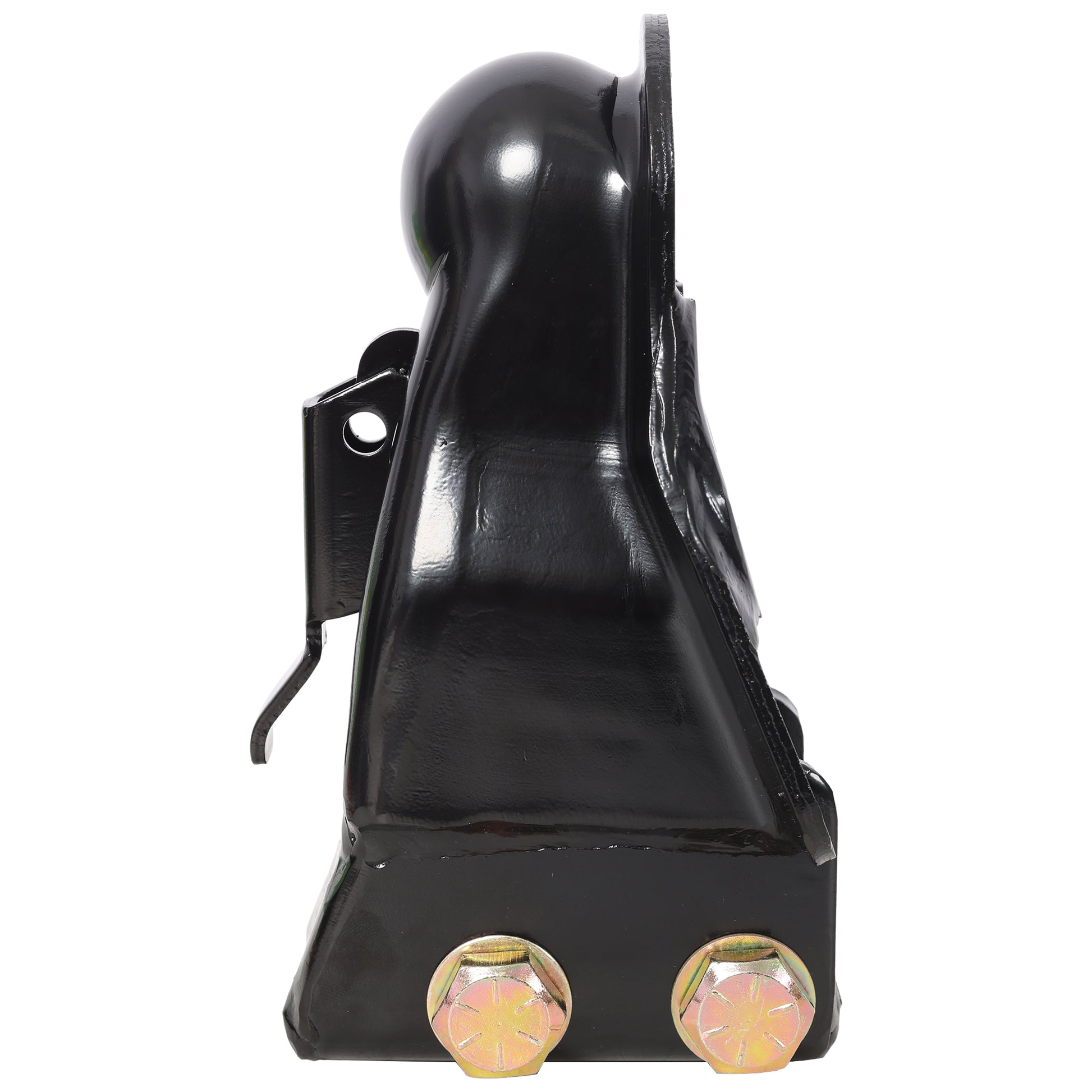Adjustable Trailer Coupler, 360° Sleeve-Lock 2 Inch Towing Hitch, 8000 lbs Heavy Duty Steel Coupler, Black Finish for Boat, RV, Utility Trailer and Trucks image 5