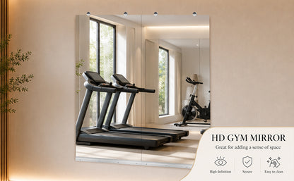 GYM MIRROR 24X48 INCH -2pcs image 2