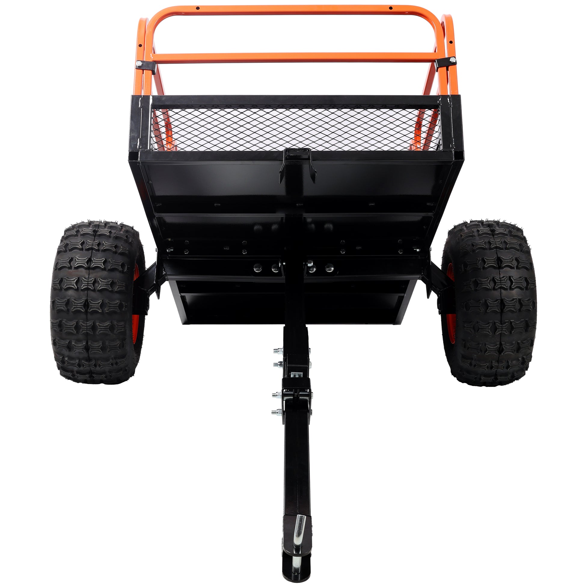 Heavy-Duty Tow-Behind Dump Cart 1500 lbs Load Capacity for ATV UTV Lawn Mower Tractor Yard Garden Farm Hauling image 9