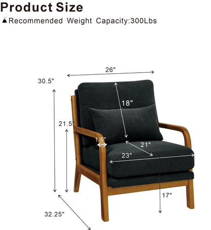Wooden Lounge Chair image 7
