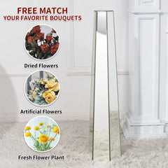Handmade Glass Floor Vase – Unique & Stylish Home Decor