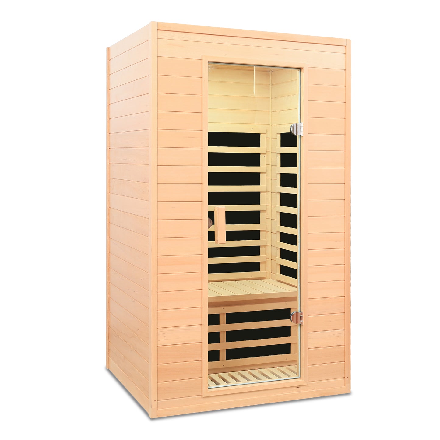 Hemlock Two-person far infrared roof embedded indoor sauna room image 2
