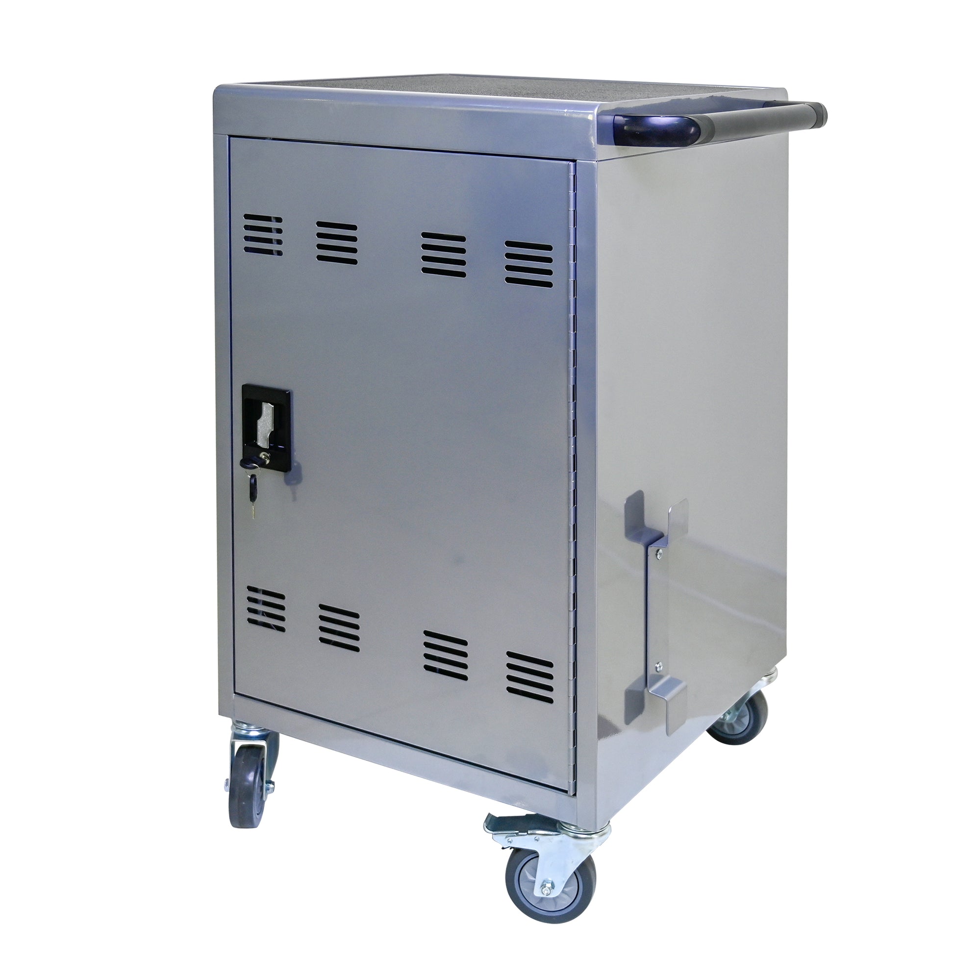 Mobile Charging Cart and Cabinet for Tablets Laptops 35-Device (B30PLUS)-Silver image 9