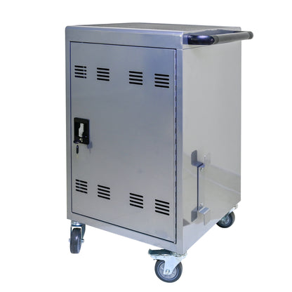 Mobile Charging Cart and Cabinet for Tablets Laptops 35-Device (B30PLUS)-Silver image 9