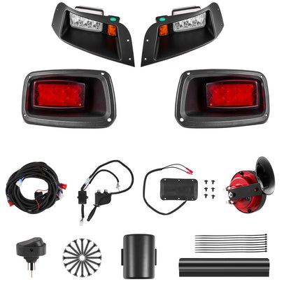 12V Golf Cart LED Headlight Tail Light Kit Legal Street For EZGO TXT 1996-2013 image 1