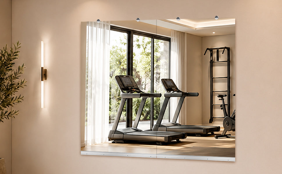 GYM MIRROR 30X48 INCH -2pcs image 3