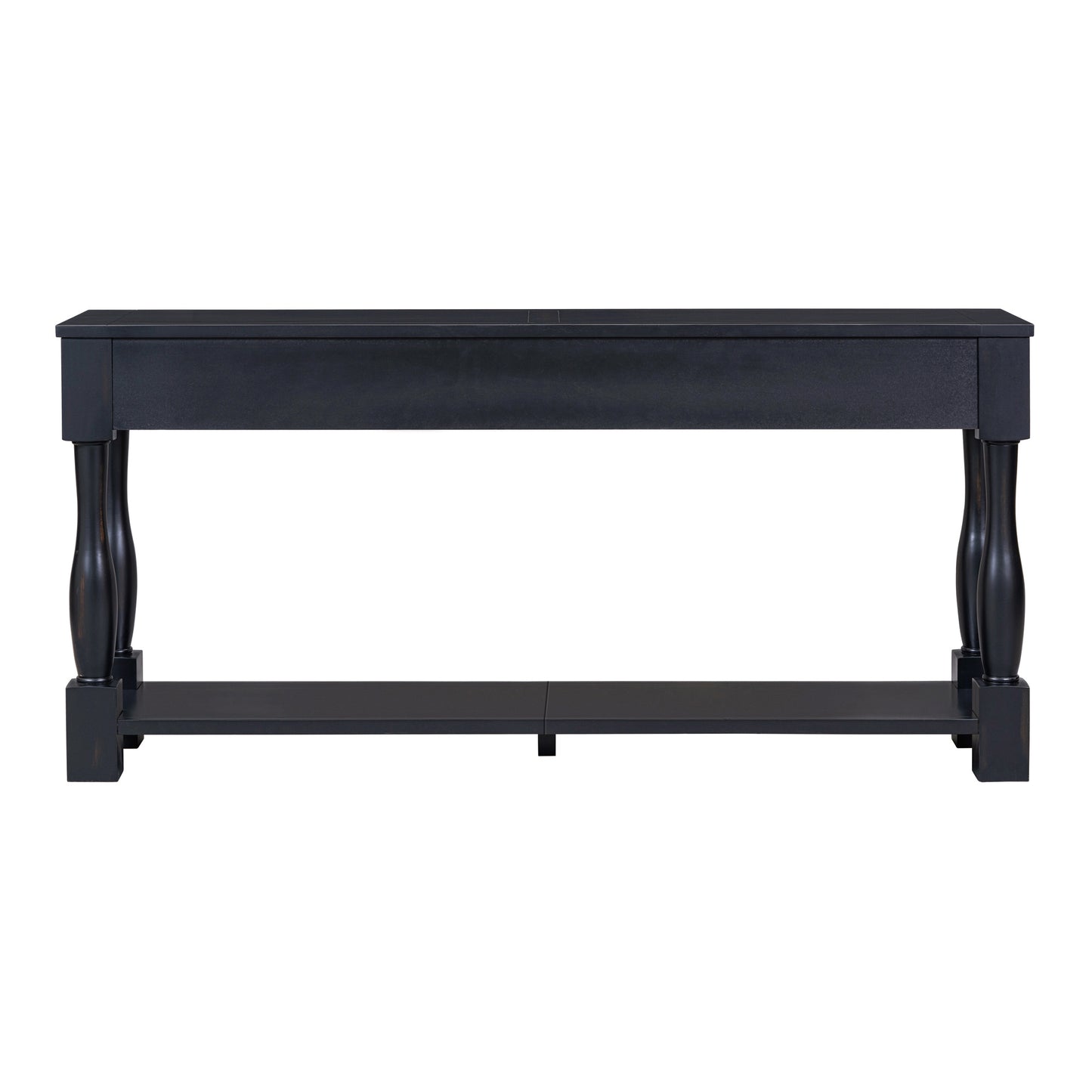 TREXM Console Table 63" Long Console Table with Drawers and Shelf for Entryway, Hallway, Living Room (Espresso, OLD SKU: WF314993AAB) image 8