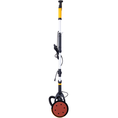 Drywall Sander, 780W Electric Drywall Sander with Vacuum Dust Collection 6.5A Motor Dustless Floor Sander with Variable Speed 900-1800RPM, LED Light, Extendable & Foldable Handle, image 4