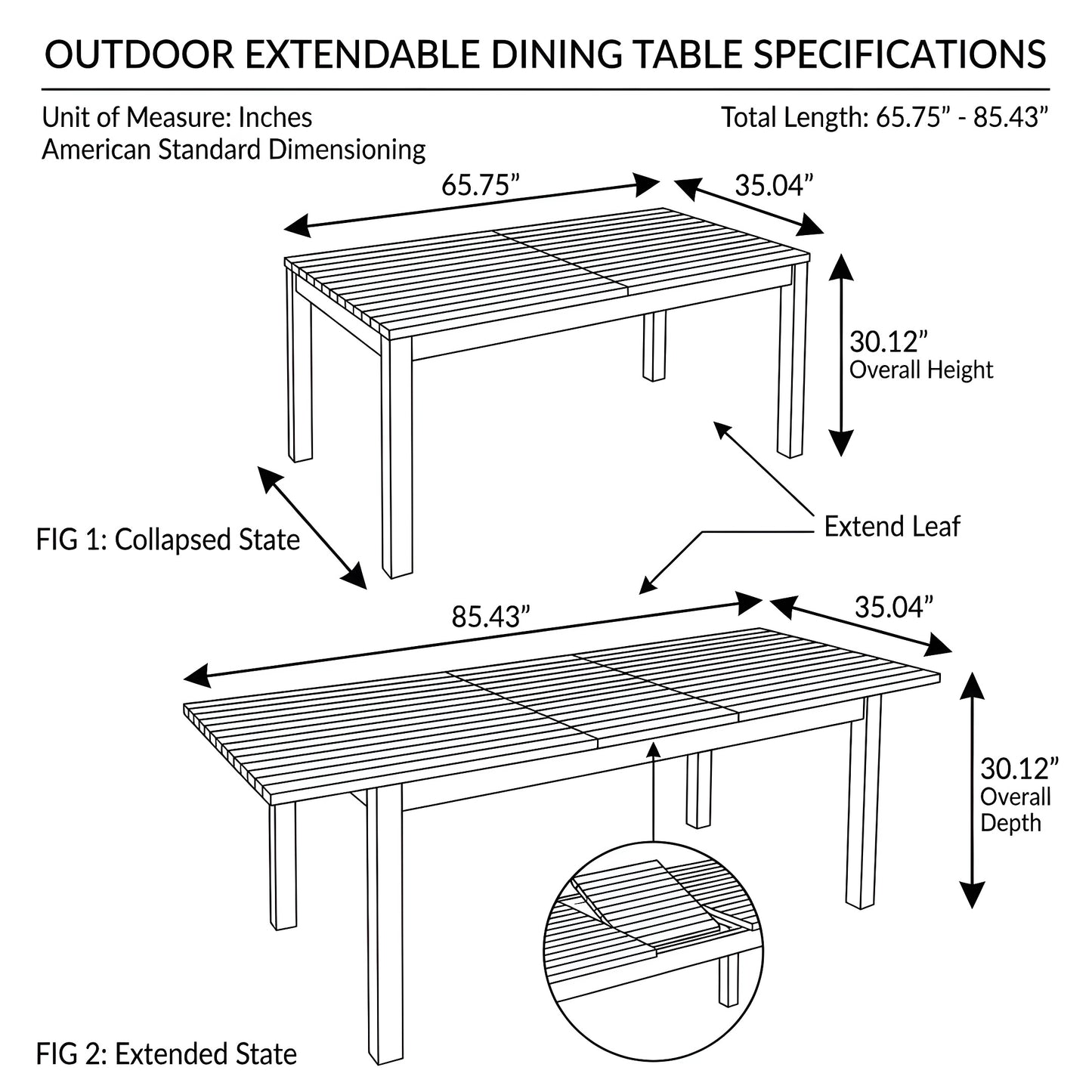 7 Pieces Acacia Wood Outdoor Dining Set s,Modern 6 Chairs 1 Large Table,Dining Furniture Set for Lawn, Backyard, Garden Deck,Poolside,Teak image 6