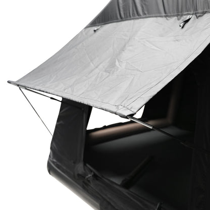 Foldable 2-3 People Amphibious Inflatable Car Roof Top Tent for camping Outdoor Glamping Camping Tent for SUV,Truck and Universal Auto Self-Driving Touring(Without Ladder, Black) image 10