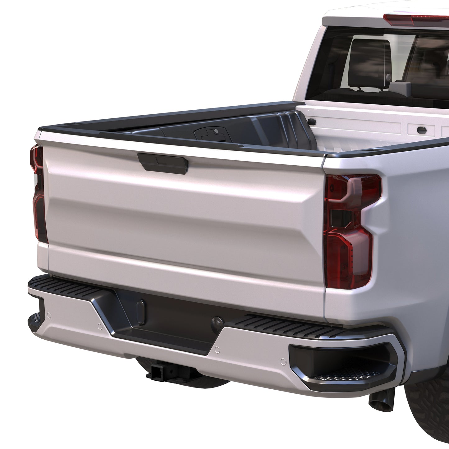For 2014-2018 Chevrolet Silverado 1500 All Styles / GMC Sierra 1500 All Styles Rear tow bar image 10