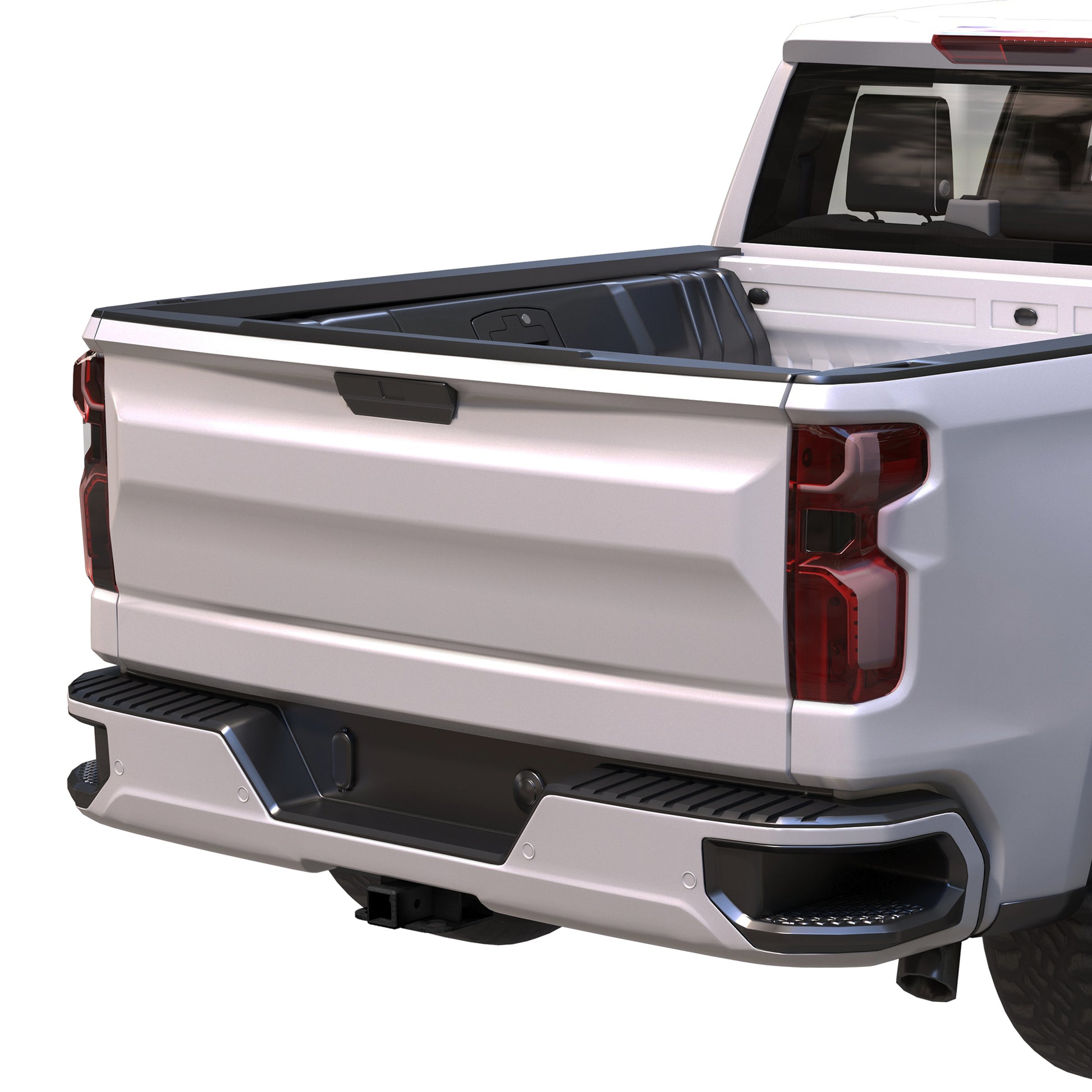For 2014-2018 Chevrolet Silverado 1500 All Styles / GMC Sierra 1500 All Styles Rear tow bar image 10
