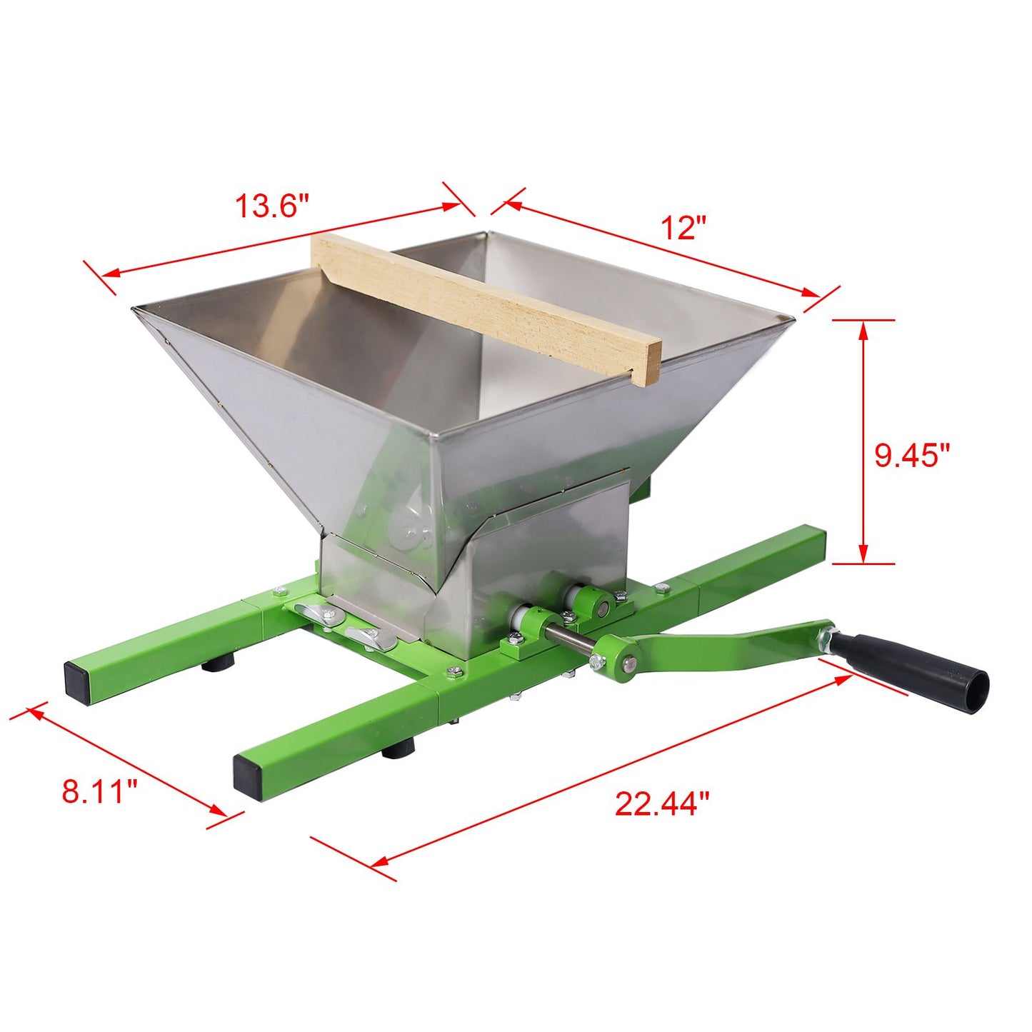 7L Manual Juicer Grinder,Portable Fruit Scratter image 8