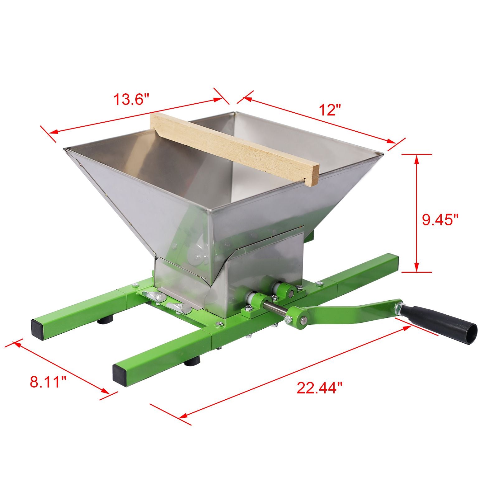 7L Manual Juicer Grinder,Portable Fruit Scratter image 8