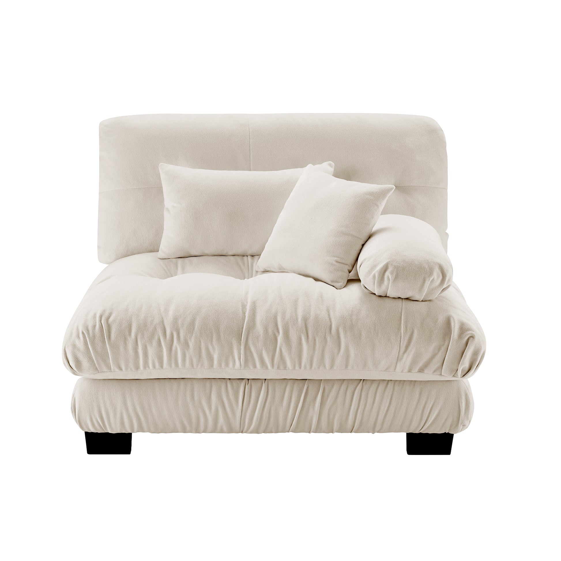 27 Sofa RSF W/2 pillows - Light Coffee image 1