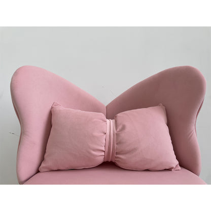 Vanity Chair with Butterfly Back,Swivel Accent Chair Dining Chairs,Makeup Stool for Bedroom Dressing Table,Suitable for Living Room,Dining Room,Study,Recreational Areas (PINK) image 11