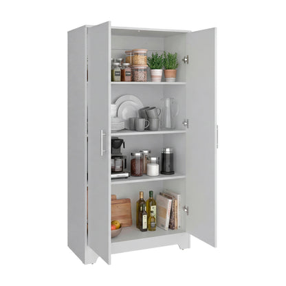 Thomp Bellcroft Multystorage Pantry Cabinet – Modern 4-Shelf Storage Organizer for Living Room & Kitchen image 6