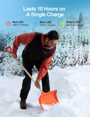 Heated Vest for Men Women, Lightweight Heating Vest, 10000mAh 7.4V Battery Pack, Water/Wind Resistant for Hunting