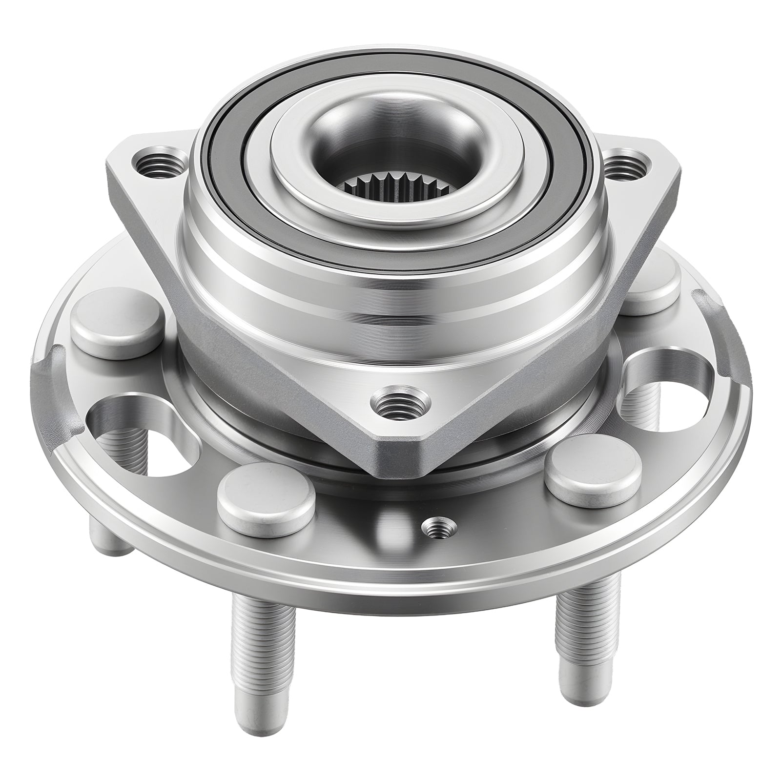 2PCS Front/Rear Wheel Bearing & Hub Assembly Fit for 2020 Chevy Impala LT Premier Sedan 2017 Equinox LS Sport Utility Buick Regal Cadillac XTS Livery Hearse OEM 513288, Wheel Bearing Hub Set image 9