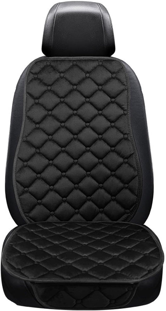 Car Seat Covers, Winter Fleece  Heated Car Seat Cushions-1pk