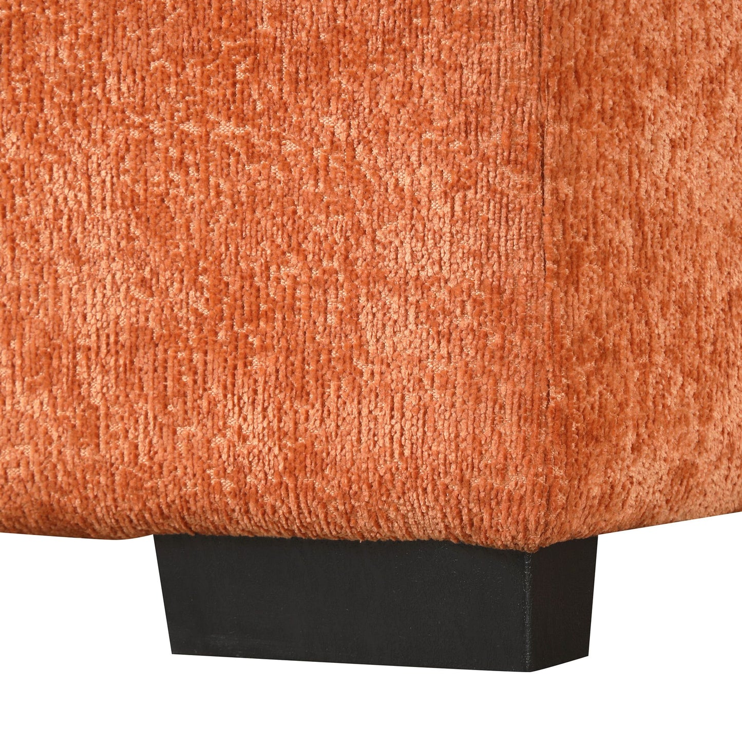 82.67"Convertible Sofa Bed Sectional Sofa Sleeper L-shaped Sofa with a Storage Ottoman,Two Pillows, Two Power Sockets an image 3