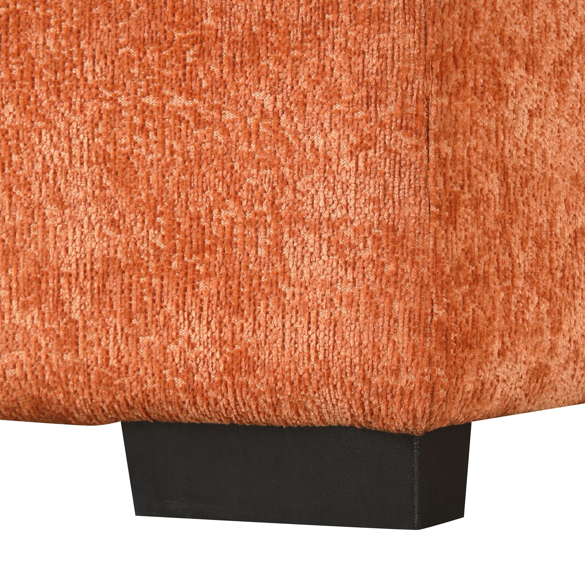 82.67"Convertible Sofa Bed Sectional Sofa Sleeper L-shaped Sofa with a Storage Ottoman,Two Pillows, Two Power Sockets an image 3