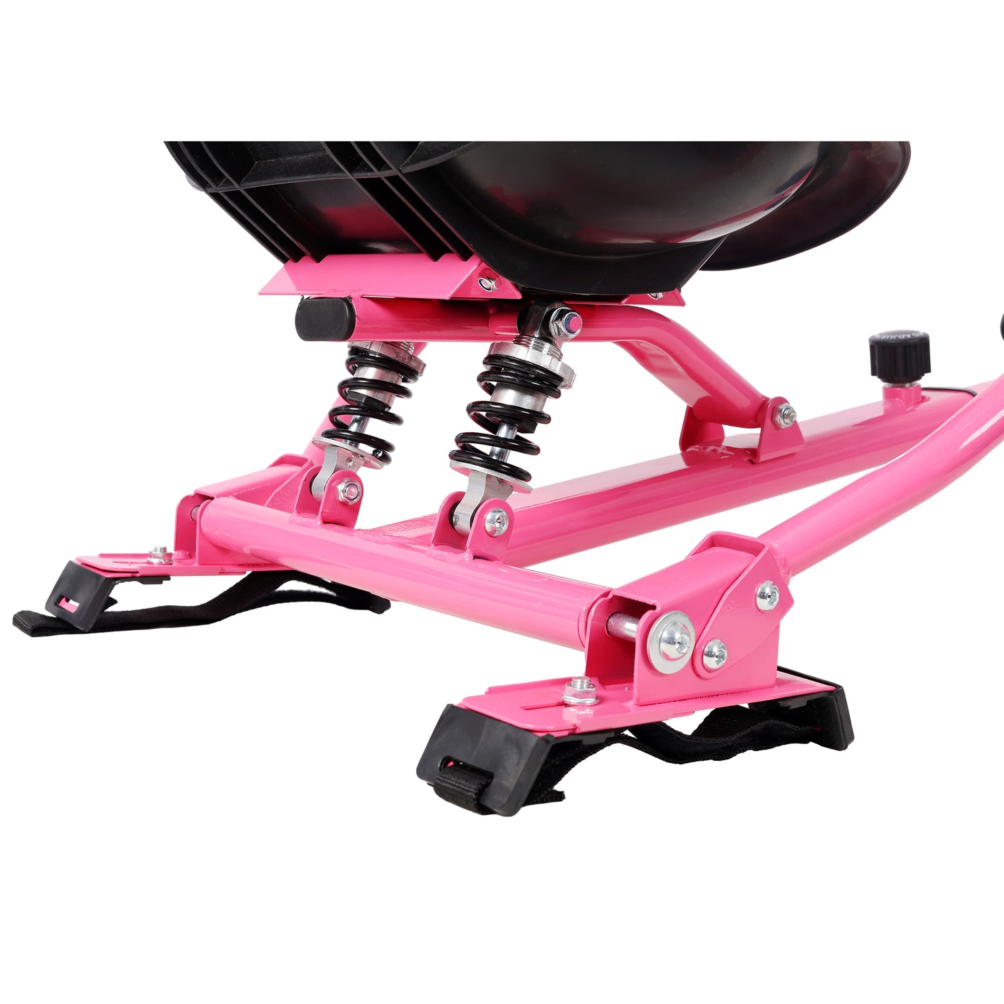 Hoverboard Seat Attachment Go-Kart,Fits 6.5" 8"10" Hoverboards, Heavy Duty Dual Shock Absorber,Sturdy Adjustable Off-Road Frame,Hover Cart for Family Fun,not include Hoverboard,Pink image 10