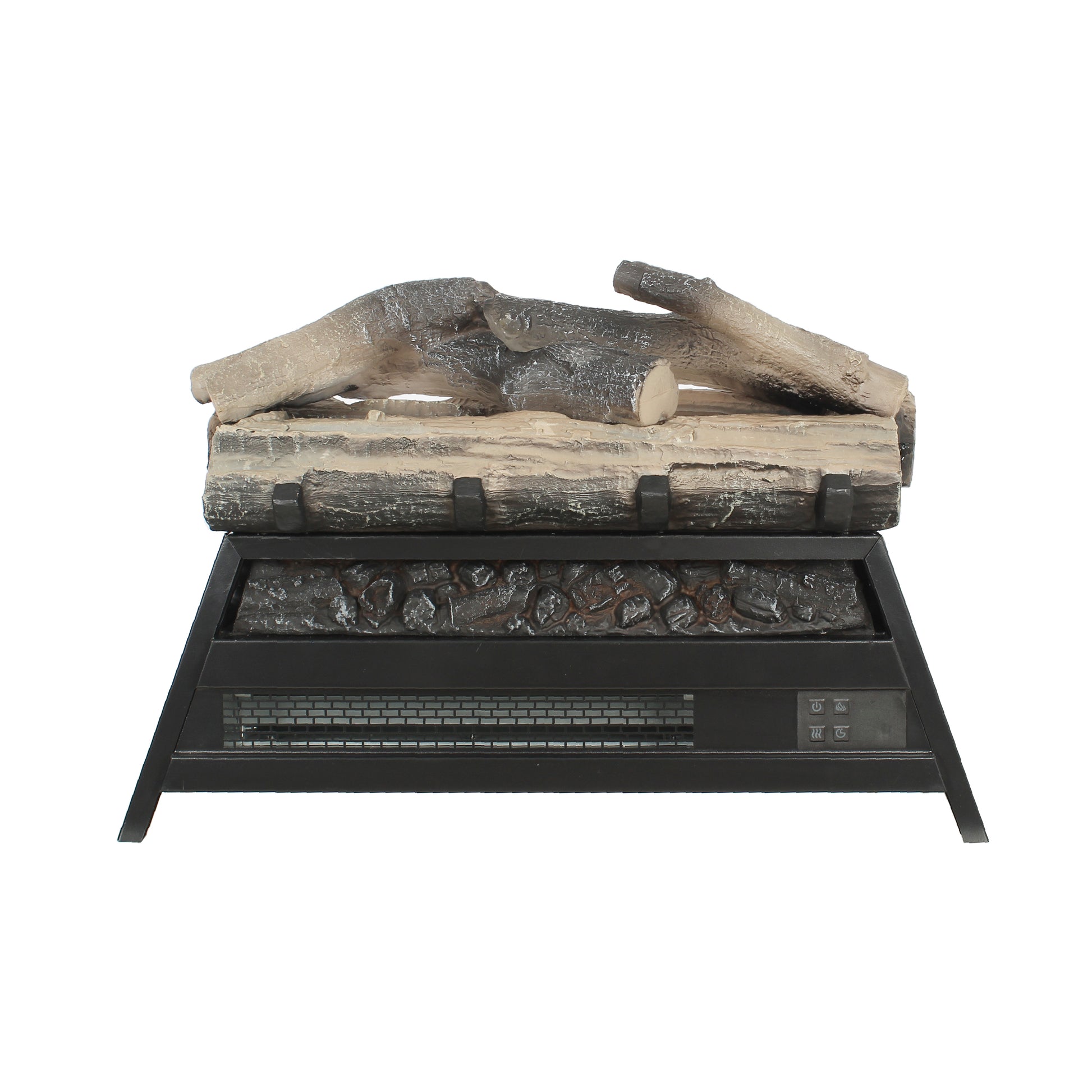 23 inch Electric Fireplace 3D Log set insert, Infrared Fireplace Heater for Indoor image 8
