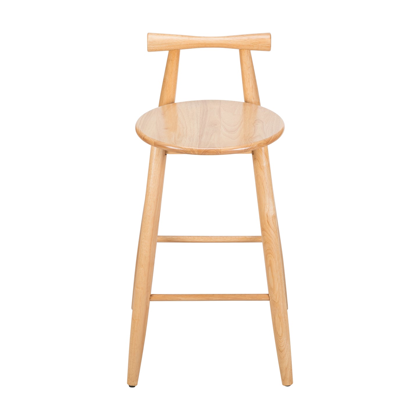 Grove Indoor Rubberwood Barstool, Natural Finished, Set of 2 image 6